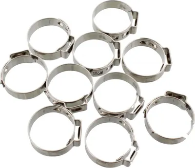 Produktbild von Lochbandklemmen JMP 22,4 Bandbreite 7mm Edelstahl 10 Stück