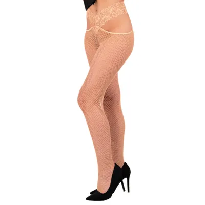 Image de LivCo Corsetti Fashion - Collants LC Gina beige S/M