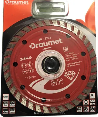 Produktbild von Diamantscheibe Ø 115 mm Diamanttrennscheibe Diamantsägeblatt Trennscheibe