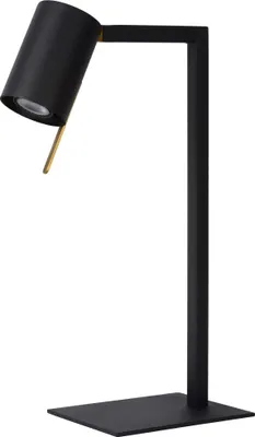 Produktbild von Schreibtischlampe Metall GU10 50 cm Schwarz Modern Tischleuchte
