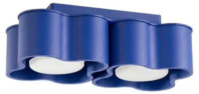 Productafbeelding van Plafondlamp OVIO 2 ultramarijn Gx53 2xGx53 10W aluminium 8x12x24,5cm Sollux Lighting