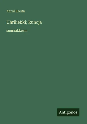 Produktbild von Uhriliekki; Gedichte