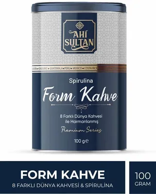 Zdjęcie produktu dla Ahi Sultan Form Kaffee | Ziołowa kawa odchudzająca z błonnikiem | Turecka kawa dietetyczna z cynamonem i babką płesznik | 100g