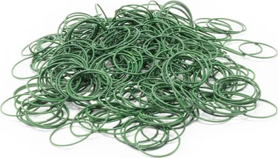 Produktbild von Nelkenringe - 22 mm - 1 kg - grün lackiert