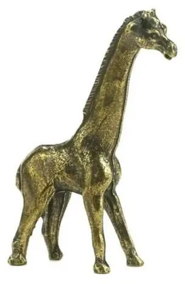 Image de Figurine girafe en métal ABINO