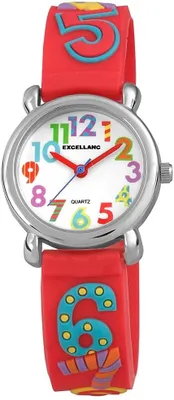 Produktbild von Excellanc Kinderarmbanduhr, Silikonarmband