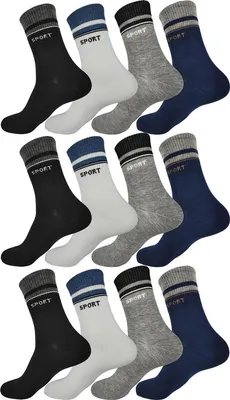 Produktbild von 12 Paar Herren Socken Muster klassischer Form Freizeit Sport,12 Paar, Mix15/39-42