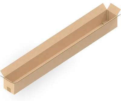 Produktbild von KK Verpackungen 25 Stück Versandkartons 1000 x 100 x 100 mm Kartons 2-wellig BC-Welle, Faltkartons