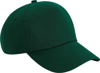 Image de Casquette de baseball Beechfield à 5 panneaux PC3606 (taille unique) (Vert bouteille)