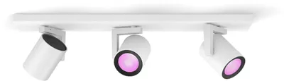 Image de PHILIPS HUE 929003808101 Plafonnier Argenta 3 spots blanc