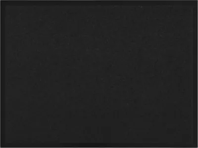 Productafbeelding van vidaXL deurmat zwart, 80 x 60 x 1,2 cm, van teddystof