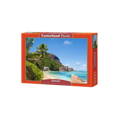 Immagine prodotto di Puzzle "Spiaggia tropicale" da 3000 pezzi Castorland