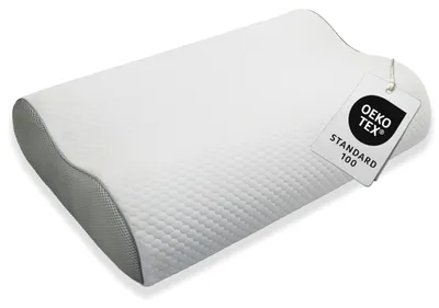 Productafbeelding van Solidchoice - Ergonomisch Memory Foam Kussen 60 x 40 x 14 cm