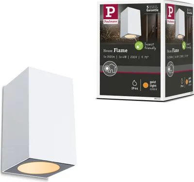 Zdjęcie produktu dla Lampa ścienna LED Paulmann Flame przyjazna dla owadów