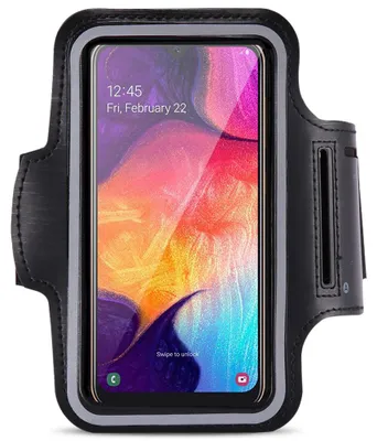 Produktbild von Jogging Hülle für Samsung Galaxy A50 Tasche Sport Lauf Armband Fitnesstasche