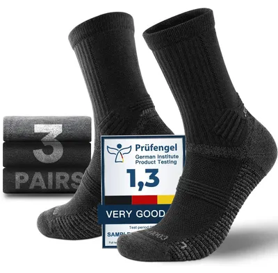 Produktbild von Solidchoice – Wandersocken – Bequeme und langlebige Wandersocken für Erwachsene