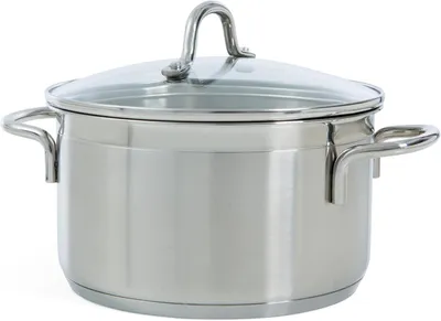 Obrázok produktu pre Polievkový hrniec 24 cm, 6 l, indukčný, so sklenenou pokrievkou, na polievku