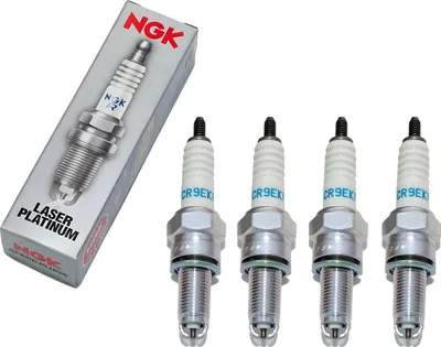 Immagine prodotto di NGK candela 4x CR9EKPA, con protezione contro le interferenze, diametro 19 mm, compatibile con Kawasaki ZX-12 R