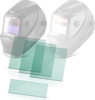 Image de STAHLWERK Kit de 4 plaques de rechange pour casque de soudage ST 450 R RC