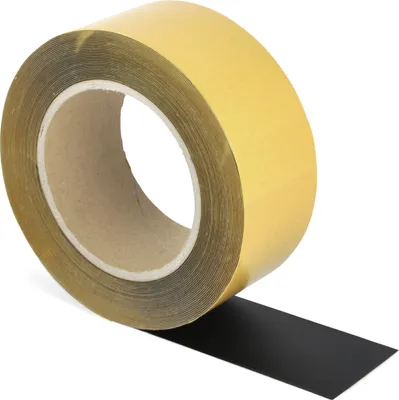Produktbild von Universelles Bodenmarkierungsband WT-5125, PVC, Schwarz, 50 mm x 10 m