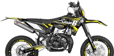 Obrázek produktu pro Stage6 Žlutá grafická sada obtisků pro Sherco Sm-r 50 po roce 2018