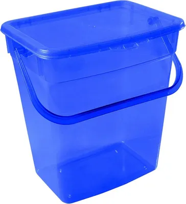 Obrázok produktu pre Plast Team nádoba 10 l transparentný tmavomodrý