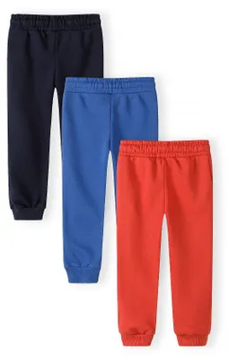 Produktbild von Minoti 3er-Pack Jogginghose Dunkelblau Gr. 98 für Jungen