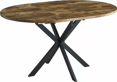 Produktbild von Esstisch Gaston Küchentisch 100-135cm Farbe wählbarVintage Nussbaum