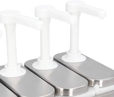 Dailygoods - Saucenpumpe Großes Volumen - Pumpe für Saucenspender
