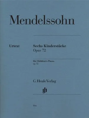 Produktbild von 6 Kinderstücke op.72für Klavier