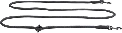 Produktbild von Beeztees Premium Parinca - Hundeleine - Rund - Nylon - Schwarz - 280x1,2 cm