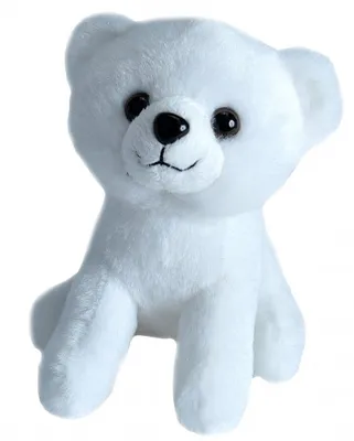 Produktbild von kuscheliger Eisbär Junior 13 cm Plüsch weiß
