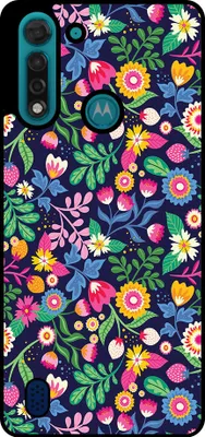 Immagine prodotto di Smartphonica Custodia per Motorola Moto G8 Power Lite con stampa floreale - Custodia posteriore in TPU con design floreale