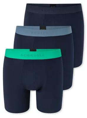 Produktbild von SCHIESSER 3PACK Long Shorts 927 sortiert 16 L