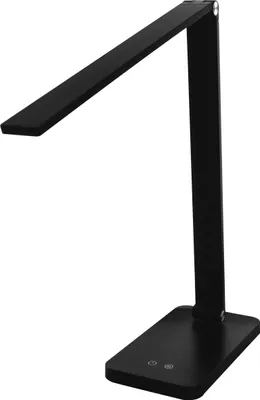 Produktbild von MasterLED Schreibtischlampe Ingrid LED 2700-6000K 7W USB/QI IP20 Schwarz - ideal für Büro, Arbeitszimmer, Nachttisch - dimmbar, Augenfreundlich