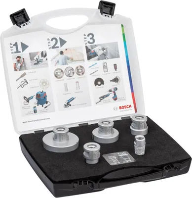 Image de Coffret 5 scie trépans Diamant DrySpeed   BOSCH 2608576669