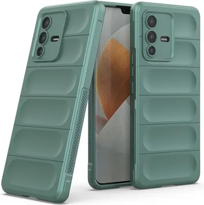 Produktbild von VIVO S12 Case, WindCase Flexible TPU Rubber Grip Shock-Absorbent tective Case Cover for VIVO S12 Grün