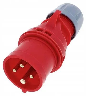 Zdjęcie produktu dla Wtyczka przenośna 16A 4P IP44 400V PCE