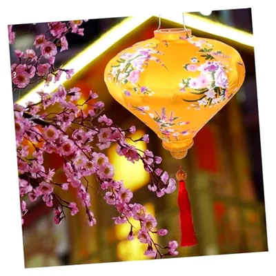 Produktbild von Vietnamesische Laterne für chinesische Neujahrsdekoration und Hochzeiten