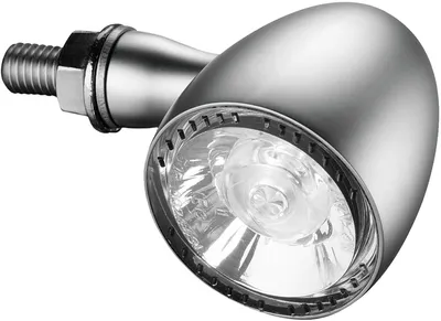 Produktbild von Kellermann Bullet 1000® PL white - LED Blinker mit Positionslicht chrom matt
