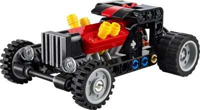 Produktbild von LEGO Technic Hot Rod Auto, Konstruktionsspielzeug, 83 Teile, Modell 30735
