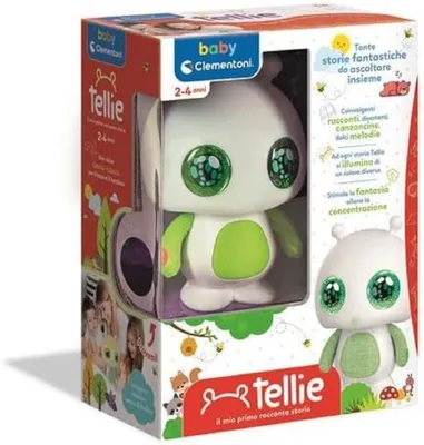 Zdjęcie produktu dla Clementoni 52548 Tellie, zabawka dla niemowląt, wersja francuska