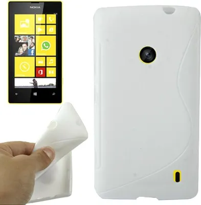 Produktbild von Schutzhülle TPU Case für Handy Nokia Lumia 520 Weiß