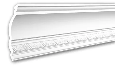Produktbild von PROFHOME 150256 Eckleiste aus Polyurethan Deckenleiste Stuckleiste 2 m
