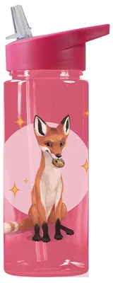 Produktbild von AWAVE®  Die Schule der Magischen Tiere Trinkflasche 500 ml rPET | Beerenrot, Rabbat