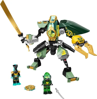 Image de LEGO 71750 NINJAGO Lloyds Hydro-Mech, Set sous-marin, jouet pour garçons et filles à partir de 7 ans avec 2 mini-figurines Ninja