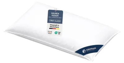 Produktbild von Daunenkissen 40x80 cm, Kissen 60% Gänsedaunen / 40% Gänsefedern, DOWNPASS, CASIMUM