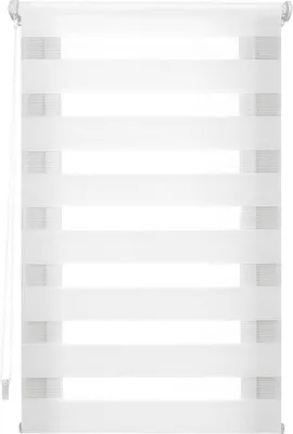 Produktbild von Famanu Rollos für Tag und Nacht - EasyFix-Rollo 120 x 150 cm - Weiß