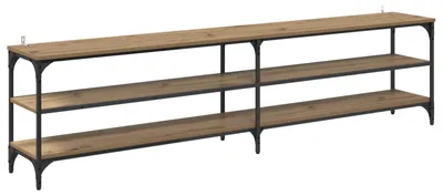 Obrázek produktu pro vidaXL Televizní skříňky, 200 x 30 x 50 cm, dekorativní dubové lamino a kov