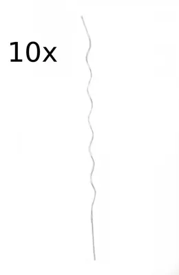 Image de 10 x tuteur pour tomates 1,5m tuteur de plantation tuteur de tomates en spirale tuteur de tomates nouveau